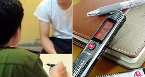 Tiến hành hỏi cung, lấy lời khai phải có thiết bị ghi âm