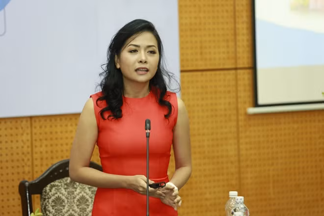 Bà Trần Uyên Phương - Phó tổng giám đốc Tập đoàn Tân Hiệp Phát