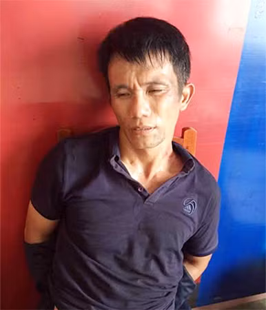 Đối tượng C. tại cơ quan Công an.