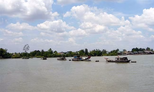 Một góc xã Phước Vĩnh Đông, huyện Cần Giuộc, tỉnh Long An – địa phương dự kiến sẽ được quy hoạch TTĐL Long An. Ảnh G.B.P.