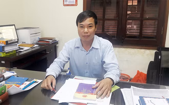 Ông Điều Bá Được, Trưởng ban Thực hiện chính sách BHXH Việt Nam.