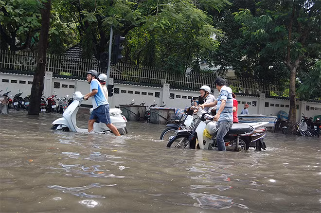 Giải pháp làm hầm chống ngập được cho là không khả thi với Hà Nội.