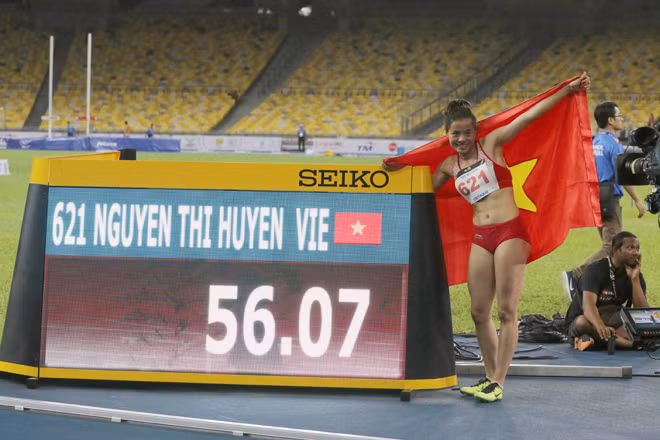 Điền kinh Việt Nam có một mùa SEA Games bội thu.