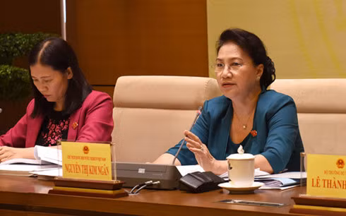 Chủ tịch Quốc hội Nguyễn Thị Kim Ngân.