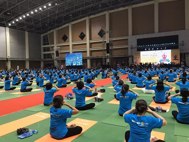 "Tại Việt Nam, Yoga đã phát triển mạnh mẽ trong những năm qua và góp phần mang đến sự thay đổi tích cực về thể chất, tinh thần cho hàng vạn người dân Việt"