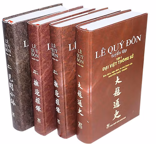 "Lê Quý Đôn Tuyển Tập" (8 tập) của Nhà xuất bản Giáo dục.