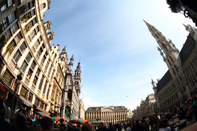 Quảng trường Grand Place.