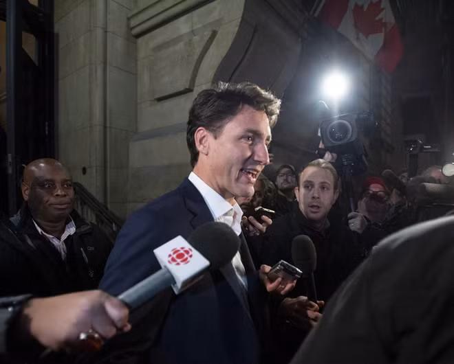 Thủ tướng Canada, ông Justin Trudeau, loan báo việc đạt được thỏa thuận mậu dịch với Mỹ.