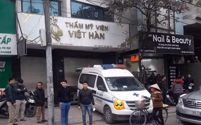 Hiện trường vụ việc.