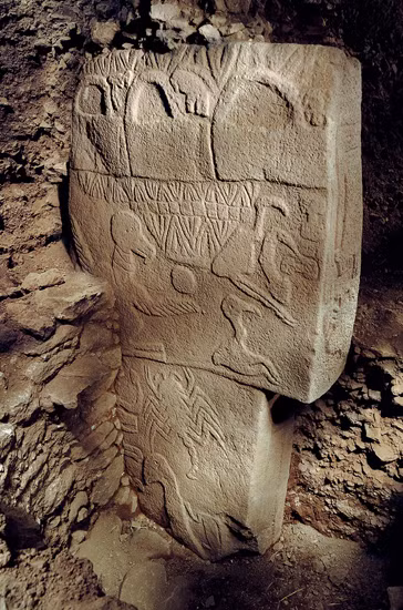 Khu khai quật ở Gobekli Tepe.