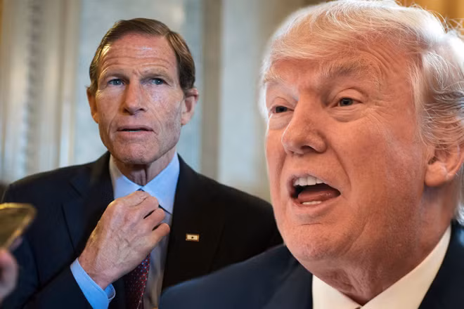 Thượng nghị sĩ Richard Blumenthal, một trong những người đứng đầu đơn kiện.