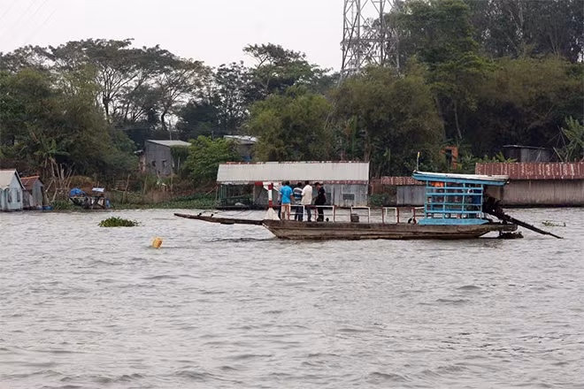 Hiện trường vụ va chạm.