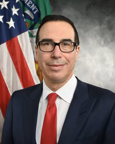 Bộ trưởng Tài chính Mỹ - Steven Mnuchin.