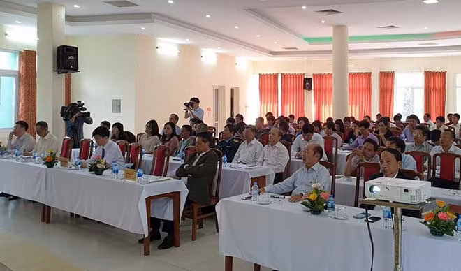 Đại biểu dự tập huấn nâng cao nghiệp vụ báo chí.