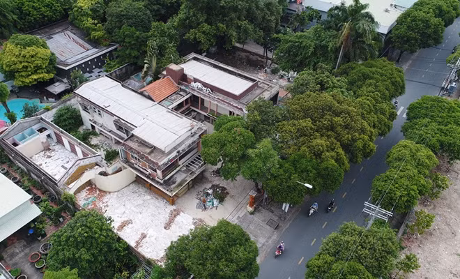 Cũng thuộc quyền quản lý, sử dụng của Saigontourist, khu đất số 26 Thống Nhất (phường Bình Thọ, quận Thủ Đức) bị phát hiện sử dụng không đúng mục đích, sai quy định.