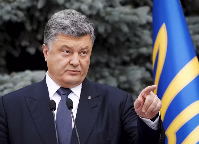 Tổng thống Ukraine Petro Poroshenko.