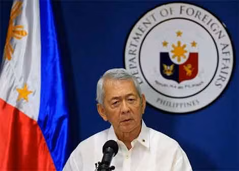 Ngoại trưởng Philippines Perfecto Yasay. Ngoại trưởng Philippines Perfecto Yasay.