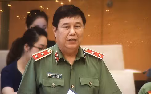 Trung tướng Nguyễn Ngọc Anh, Cục trưởng Cục Pháp chế và cải cách hành chính, tư pháp, Bộ Công an.