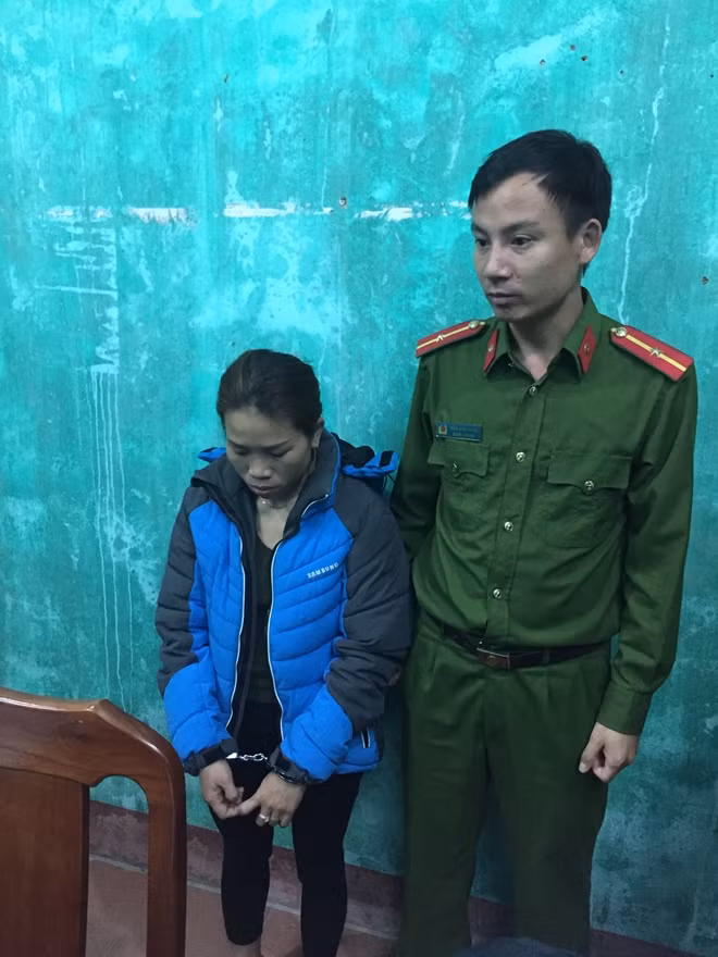 Đối tượng Phạm Dung khi bị bắt
