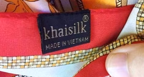 Đã tiếp nhận hồ sơ vụ Khaisilk có dấu hiệu tội sản xuất, buôn bán hàng giả