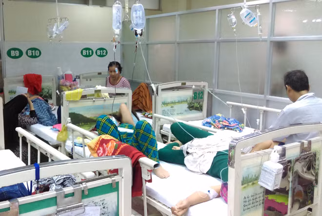 Bệnh nhân mắc bệnh ung thư máu điều trị tại Bệnh viện Truyền máu & Huyết học TP. HCM.