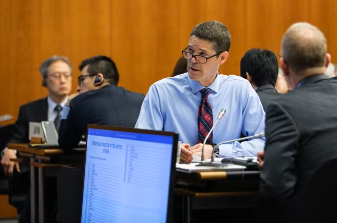 Ông Michael Punke - Đại sứ Hoa Kỳ tại Tổ chức Thương mại Thế giới tại Geneva, Thụy Sĩ.