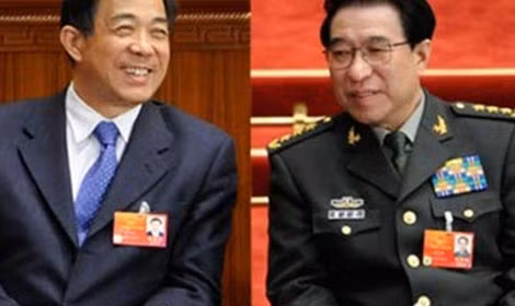 Từ Tài Hậu (bên phải) và Bạc Hy Lai tại Bắc Kinh ngày 11/3/2012. Từ Tài Hậu (bên phải) và Bạc Hy Lai tại Bắc Kinh ngày 11/3/2012.