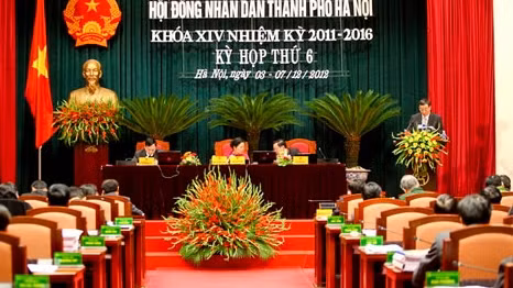 Họp bất thường để bầu Chủ tịch Hội đồng nhân dân thành phố Hà Nội