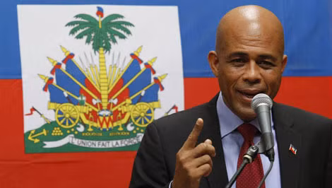 Tổng thống Michel Martelly.