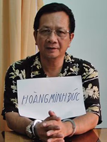 Đối tượng Hoàng Minh Đức bị Interpol truy nã quốc tế.