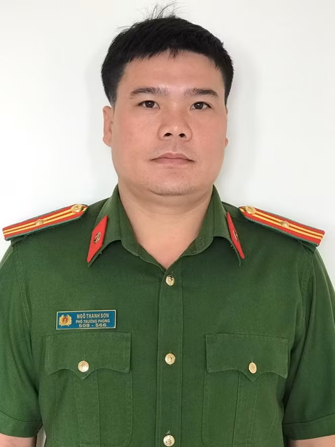 Thiếu tá Ngô Thanh Sơn.