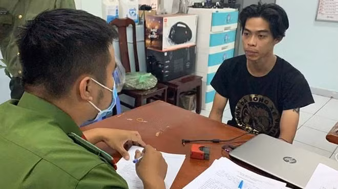 Đối tượng Bằng tại cơ quan Công an.