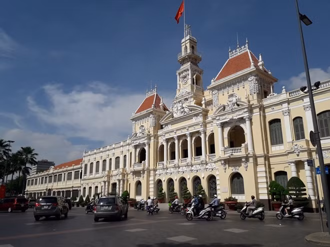 Trụ sở UBND TP Hồ Chí Minh.