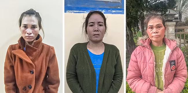 Các đối tượng Ma Len, Ma Điền và Ma Lin