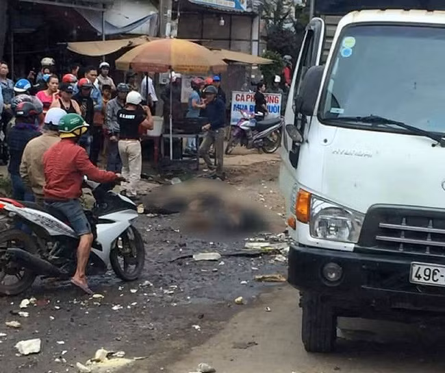 Hiện trường vụ tai nạn