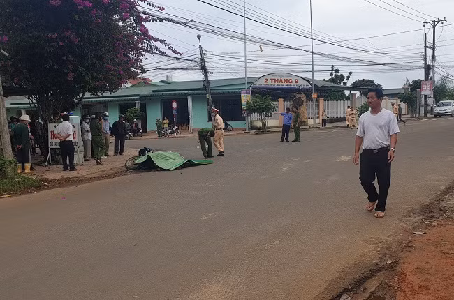 Hiện trường vụ tai nạn