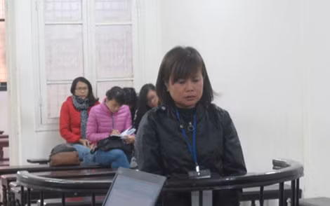 Bị cáo Xuân tại phiên xử.