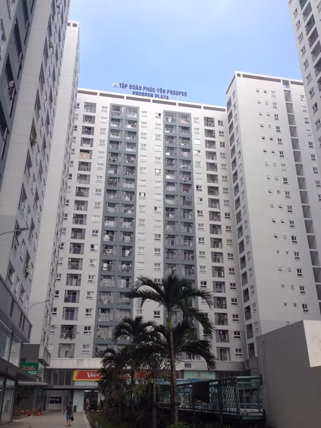 Chung cư Prosper Plaza có gần 1.600 căn hộ.
