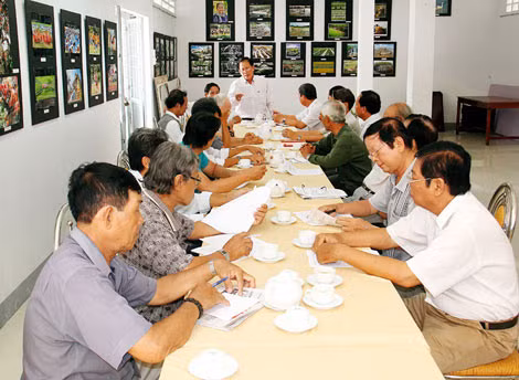 Buổi triển khai, phát động cuộc thi ảnh thời sự - nghệ thuật Công an nhân dân Vĩnh Long 2015.