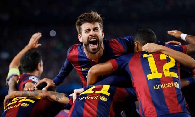 Barca đã thắng đậm ở lượt đi nhưng họ còn 90 phút khó khăn tại lượt về. Ảnh: Reuters.