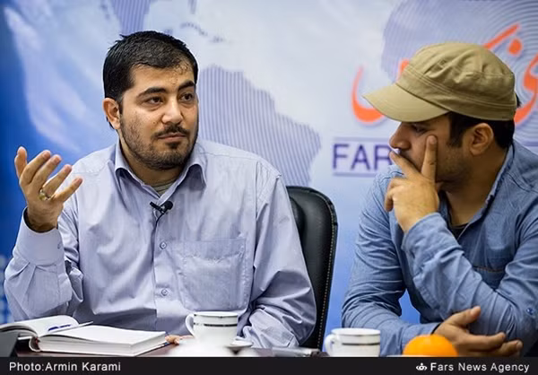 Hai nhà làm phim Vahid Farahani và Seyed Hashem Moussavi.