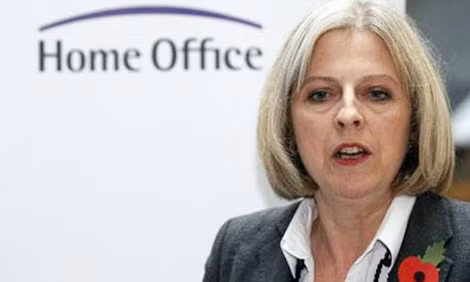 Bộ trưởng Nội vụ Anh Theresa May.