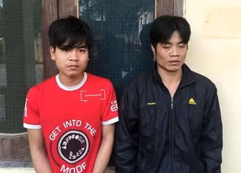2 đối tượng Phạm Văn Cường và Phạm Hoàn Nam.