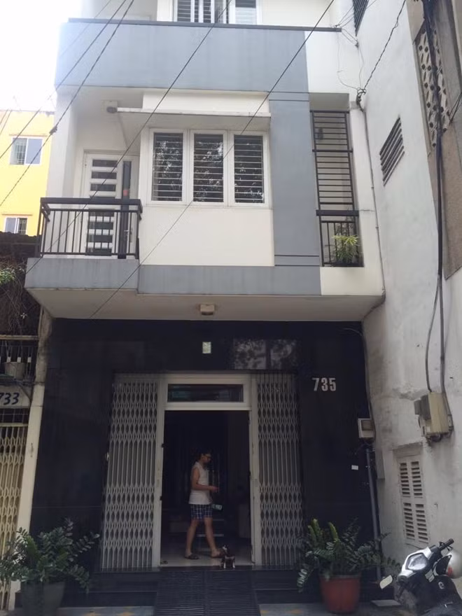 Căn nhà của bà Hồng nơi các đối tượng đột nhập