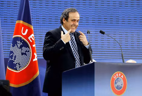 Chủ tịch Uefa Michel Platini đang là ứng cử viên sáng giá cho vị trí Chủ tịch FIFA.
