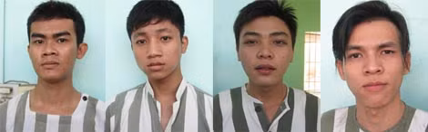 Các tên cướp Hiền, Hiếu, Nghĩa, Y.