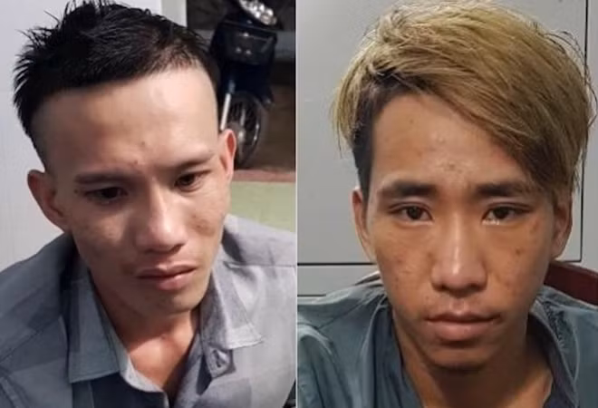 Hai thanh niên trộm chó bị bắt giữ.