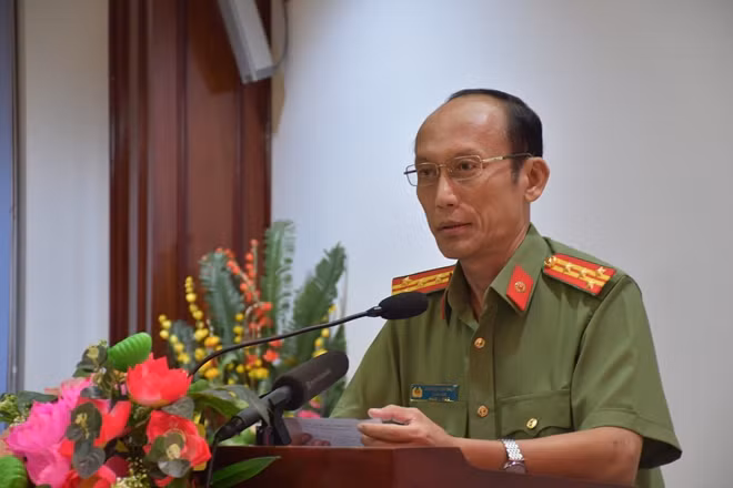 Đại tá Nguyễn Văn Nhựt, Giám đốc Công an tỉnh Tiền Giang.