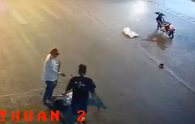 Hiện trường, nơi nạn nhân bị đánh, chém dã man.