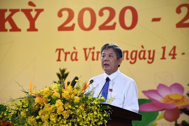 Đồng chí Ngô Chí Cường, Bí thư Tỉnh ủy Trà Vinh.